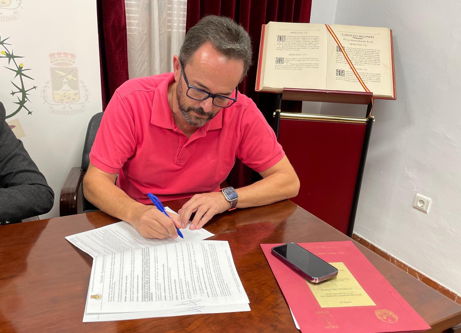 Datacon ha formalizado en el día de hoy la adjudicación de una nueva obra: 2º Fase y terminación de la oficina de turismo de Fuente Tojar